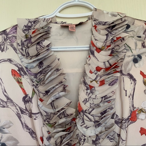 Ted Baker, Cream, Floral Pattern Dress - Picture 3 of 7